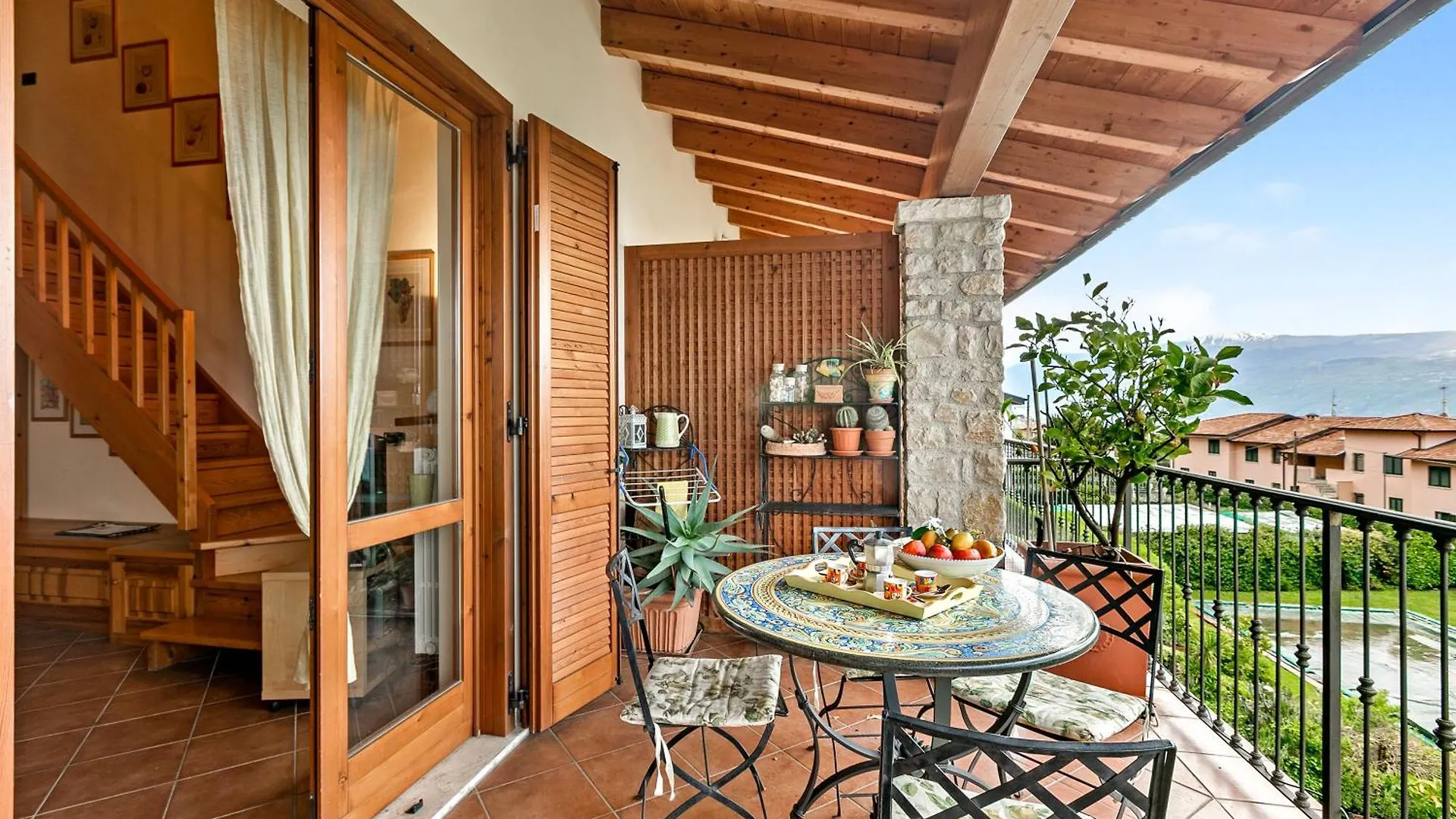 Daire Grotten Loft With Lake View & Pool - Happy Rentals Toscolano Maderno
